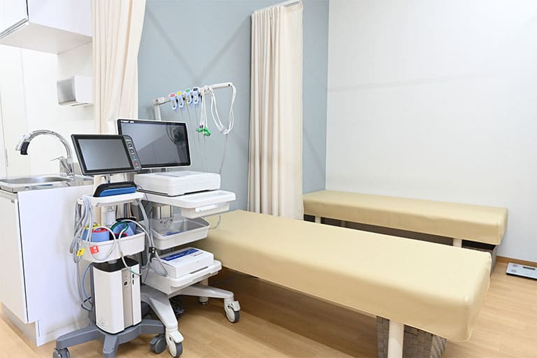 充実した医療機器完備