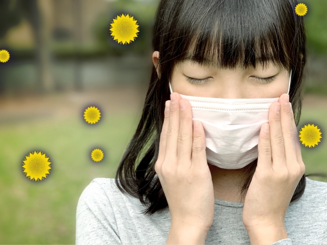 花粉症対策はお早めに！